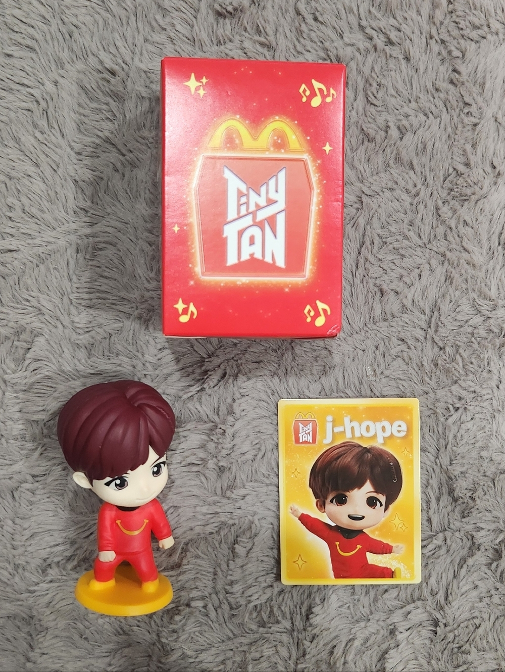BTS J-Hope Tiny Tan X McDonald- Encore Edition Collectible